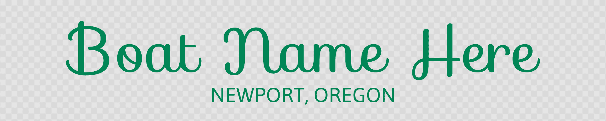 Oregon hailing port template