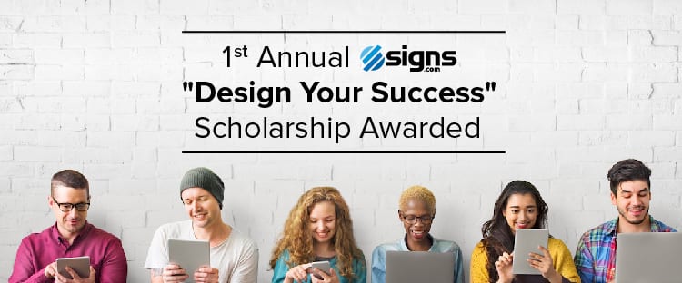 Design Your Success Scholarship Award