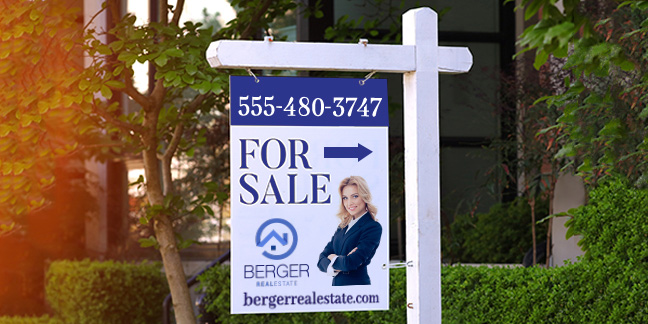 Real Estate Yard Signs