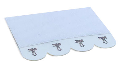 Four pack of 3M Command Strips