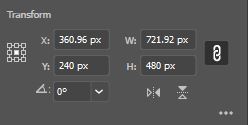 Buscando las dimensiones de la imagen con Illustrator (Paso 4)
