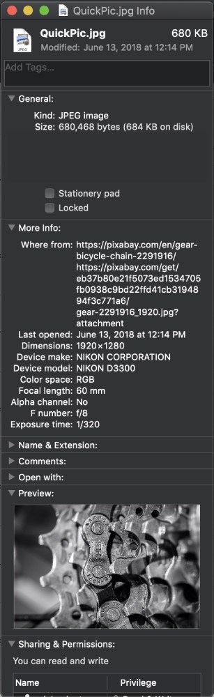 Step 3 Finding Image Dimensions On Mac