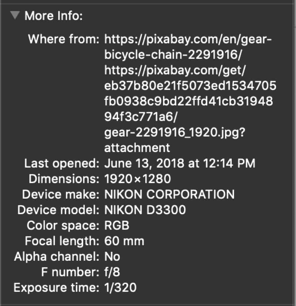 Step 4 Finding Image Dimensions On Mac