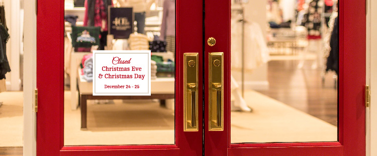 Free Christmas Template Storefront