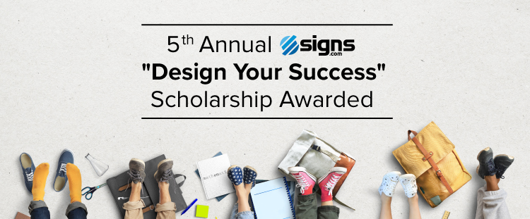 5th Annual Design Your Success Scholarship Awarded