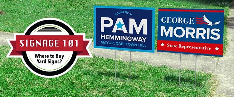 Where to Buy Yard Signs Feature