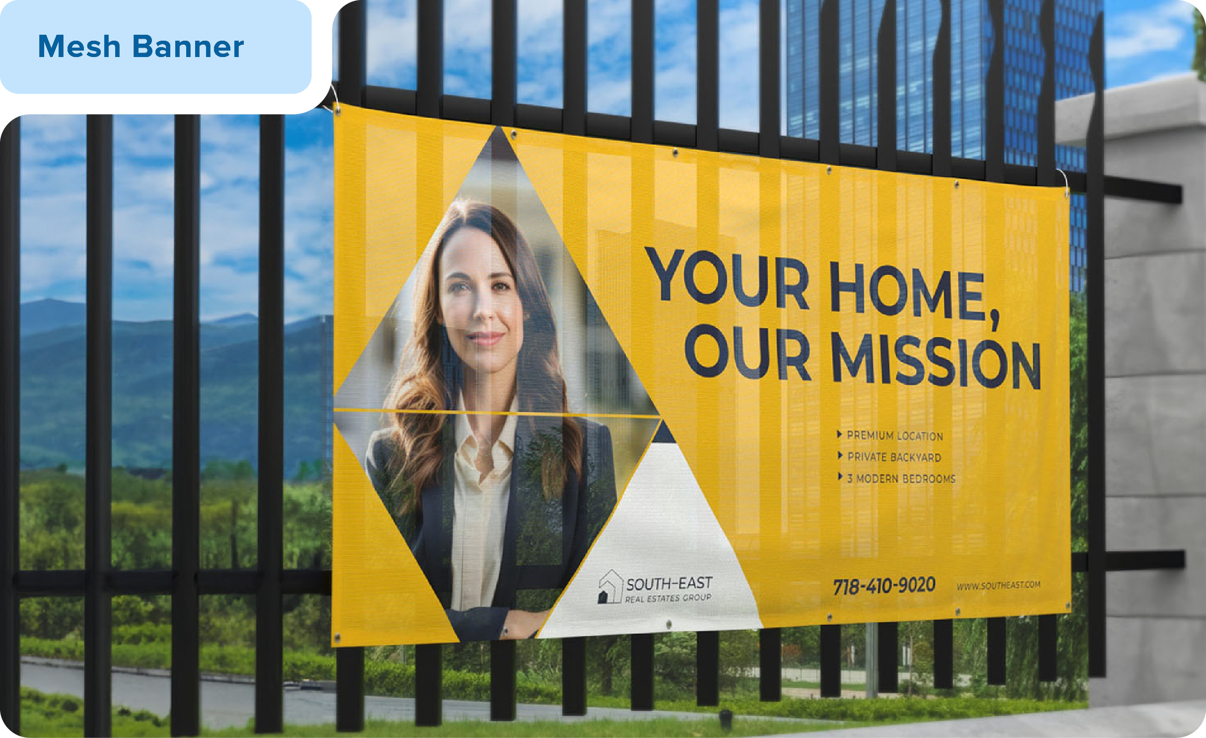 Mesh Banners