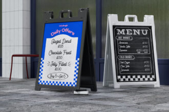 Chalkboard or Dry Erase Menus