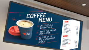 Printed Coffee Menu