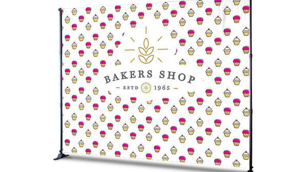 tradeshow backdrop display