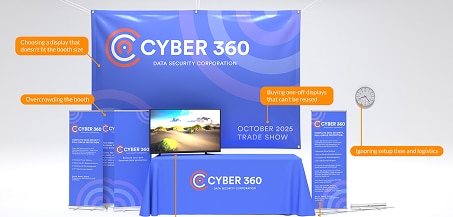 Common Trade Show Booth Display Mistakes to Avoid