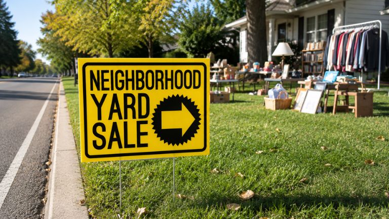 5 Signage Lessons From a Successful Yard Sale