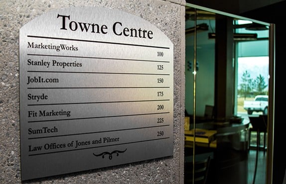 Signs.com Now Offers Brushed Aluminum Signs