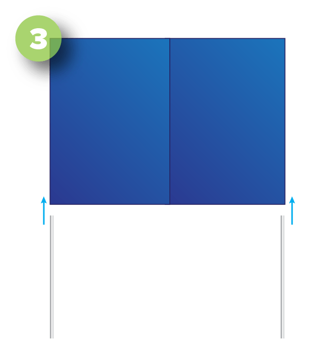 Custom Breakaway Banners 1 Day Production