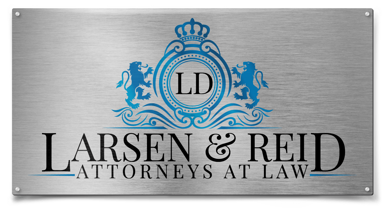 Custom Brushed Aluminum Signs Com