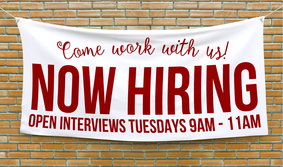 NOW HIRING APPLY TODAY Advertising Vinyl Banner Flag Sign 