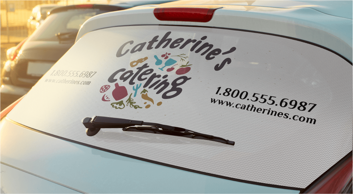 custom rear window graphics
