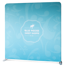 Tension fabric displays