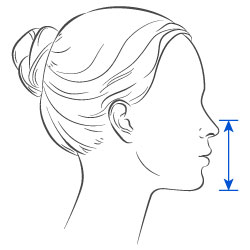 Face Mask Height Measurement