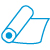 Roll icon indicating material roll