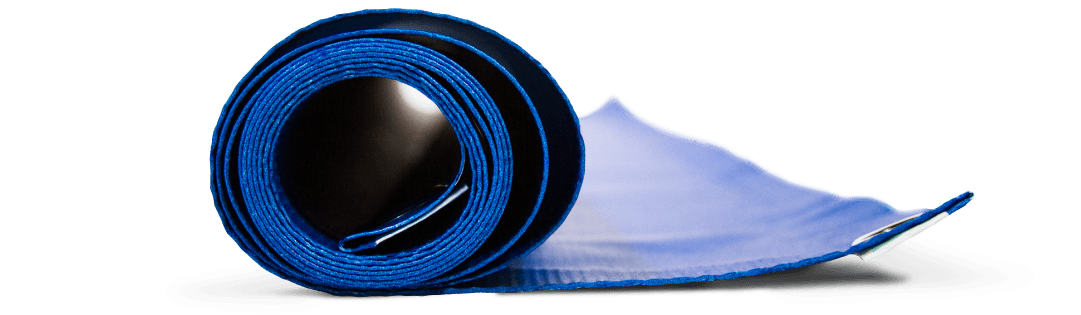 Rolled vinyl banner