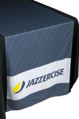 Custom Table Runners For Trade Shows Events Signs Table Runner Angle
