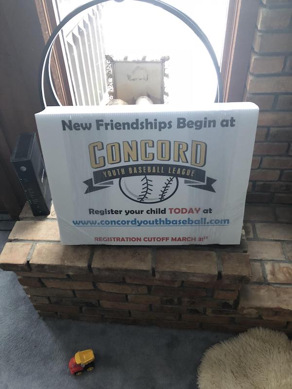 custom yard lawn signs
